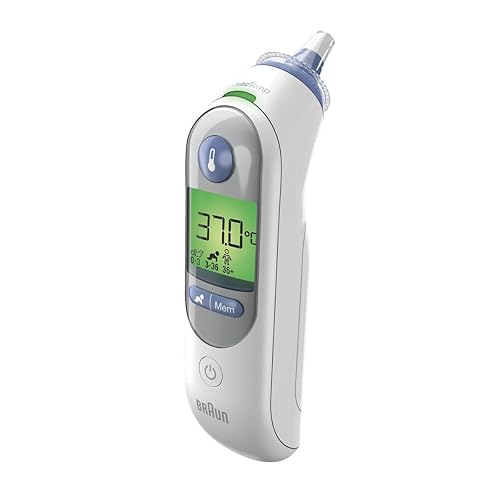 Braun IRT6520CA ThermoScan® 7 Ear Thermometer with Age Precision™ for Baby, Children and Adults, #1 Brand Among Pediatricians and Moms