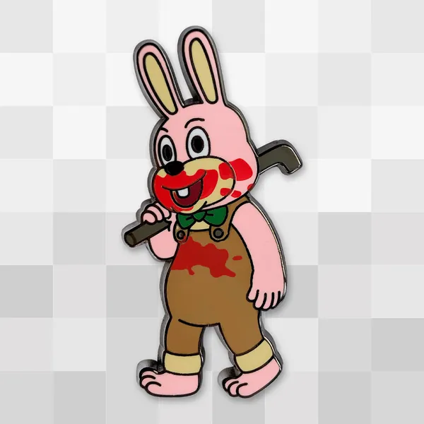 Robbie the Rabbit Pin