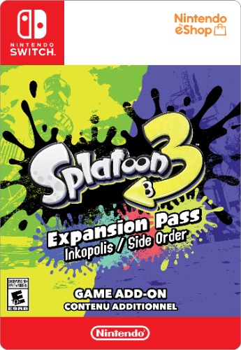 Splatoon 3 Expansion Pass - Nintendo Switch [Digital Code] - Nintendo Switch Digital Code Expansion Pass