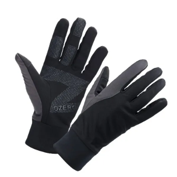 OZERO Winter Thermal Gloves for Men Touch Screen Windproof for Cycling Running