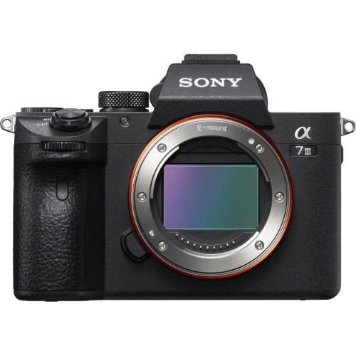 Sony a7 III ILCE7M3/B Full-Frame Mirrorless Interchangeable-Lens Camera with 3-Inch LCD, Body Only,Base Configuration,Black - Body Only Base