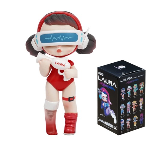 Laura Blind Box Figures Cyberpunk Series Surprise Cool Toys Cute Figures Blind Bag