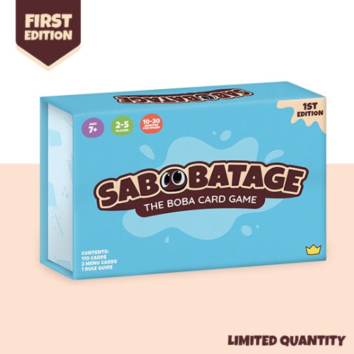 Sabobatage 1st Edition | Single Pack