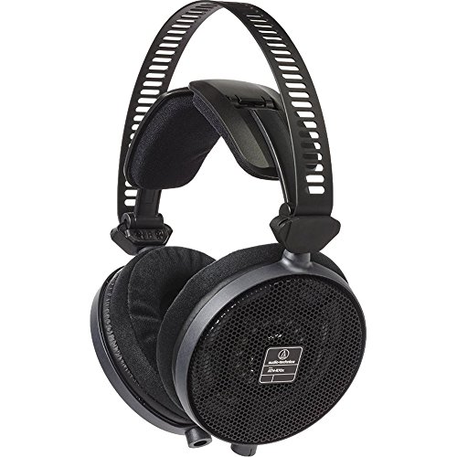 Audio-Technica ATH-R70x Professional Open-Back Reference Headphones, Black - Single Item