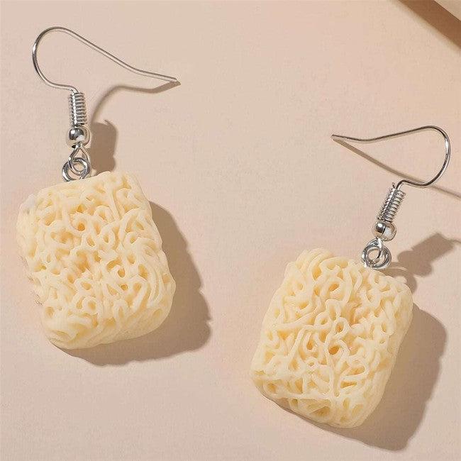 Ramen Noodle Earrings
