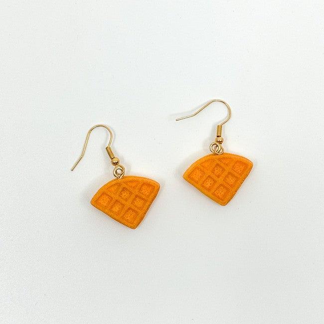 Waffle Earrings