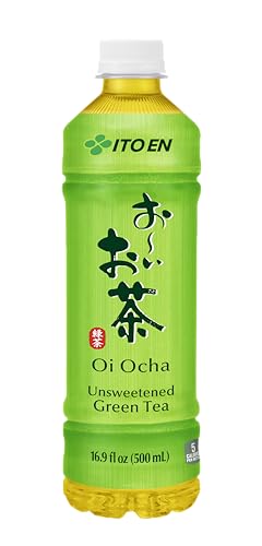 Ito En Tea Oi Ocha Green Tea, Unsweetened, 16.9 Ounce (Pack of 12) - Green Tea - 16.9 Ounce (Pack of 12)