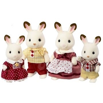 Sylvanian Families Rodina chocolate zajačikov