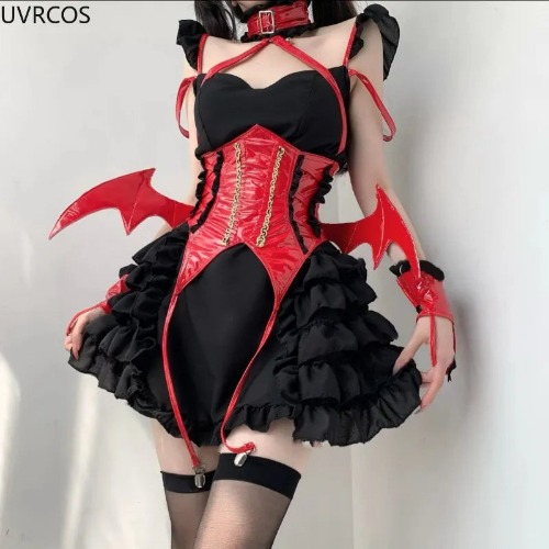 Succubus Maid Cosplay - Red