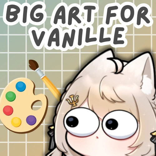Big Art for Vanille 𓆩 ♡ 𓆪