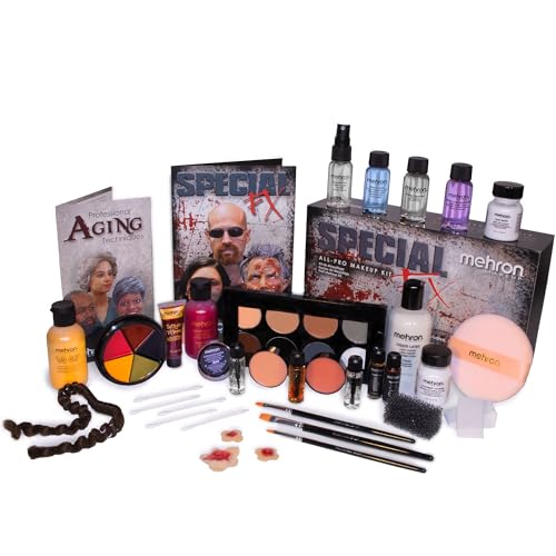 Mehron Makeup Special FX Set for Halloween, Christmas Gifts, Cosplay