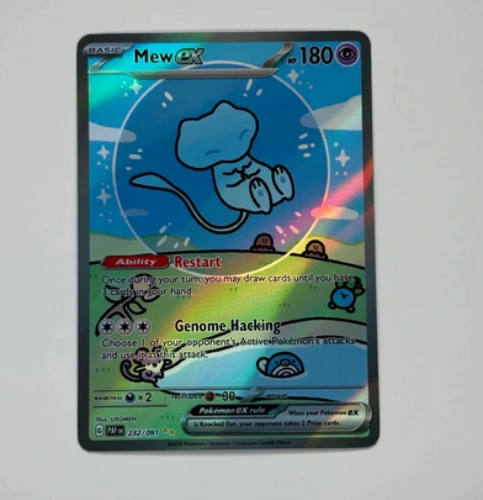 Mew EX Paldean Fates Proxy/Orica, Holo