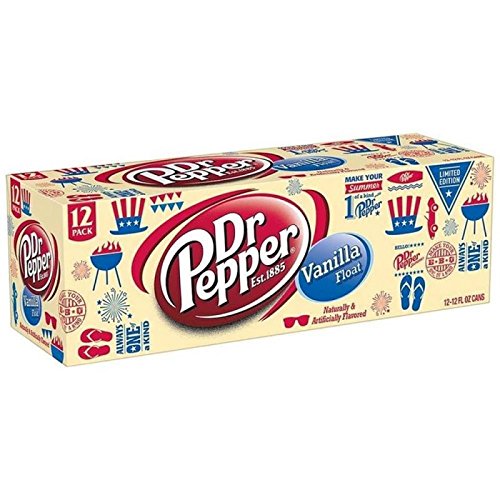 DR PEPPER VANILLA FLOAT USA 12 x 355 ml