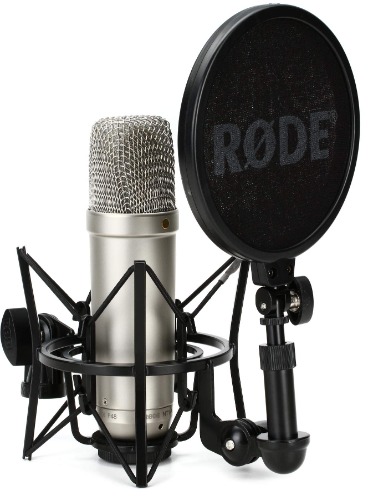 Rode NT1-A Large-Diaphragm Condenser Microphone - Silver