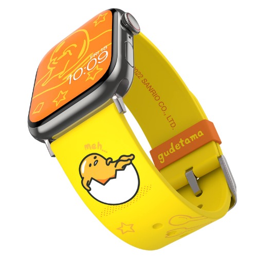 Hello Kitty Smartwatch Band - Officially Licensed, Compatible with Every Size & Series of Apple Watch (watch not included) - Lazy Yolk 42mm/44mm/45mm