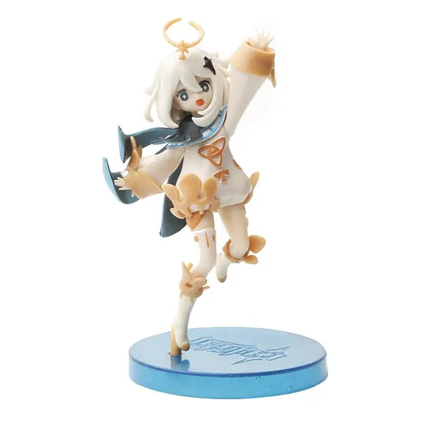 Bagima Figura di gioco anime, in PVC Genshin Impact Paimon Anime Model, Paimon Glowing Action Figure, 14 cm Personaggi Bambole Artigianato da collezione Souvenirs per bambini Anime Fan