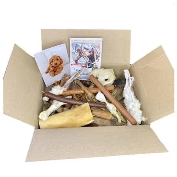 Dudley's 100% Natural Doggy Treat  Chew Box | Delicious Healthy Raw Dog Treats | Grain, Gluten  Lactose Free