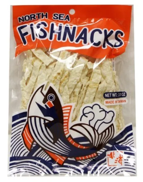 鱈魚香酥絲 North Sea Fish Snacks 3.1 oz x 2pk