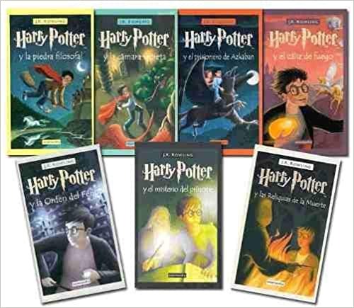 los libros de harry potter que no tengo xD
