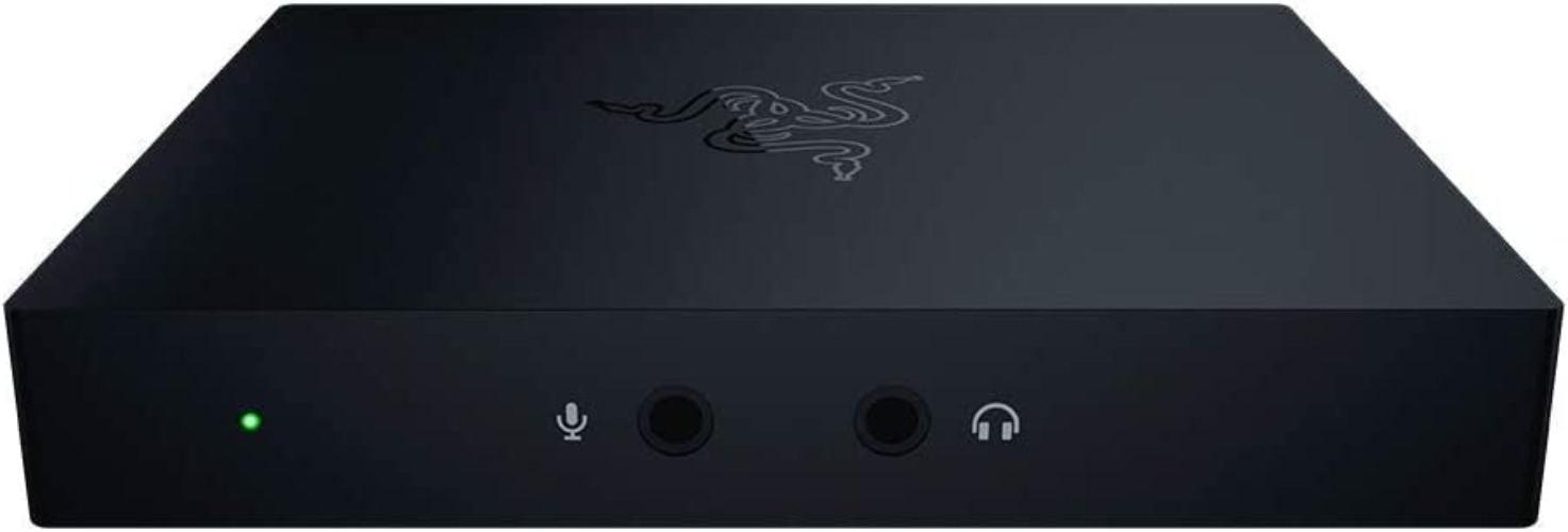Razer Ripsaw HD - Capture Card for Streaming (Full-HD 1080P, 4K, 60fps Passthrough, Audio Mixer, HDMI 2.0 and USB 3.0, Microphone and Headphone Connection) Black