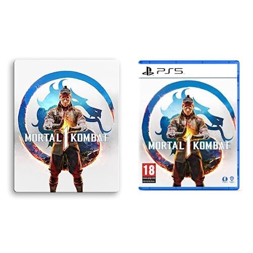 Mortal Kombat 1 Standard Edition (PS5) + Steelbook - Amazon Exclusive - Exclusive Bundle - PS5