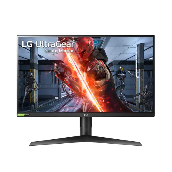 LG 27GN750-B UltraGear Gaming Monitor 27” FHD (1920x1080) IPS Display, 1ms Response, 240HZ Refresh Rate, G-SYNC Compatibility, 3-Side Virtually Borderless Design, Tilt, Height, Pivot Stand - Black - 