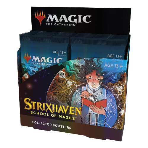 Magic: The Gathering Strixhaven Collector Booster Box | 12 Packs (180 Magic Cards)