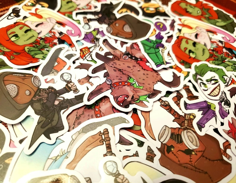 Rogues Gallery Vinyl Stickers | 2.5&quot;