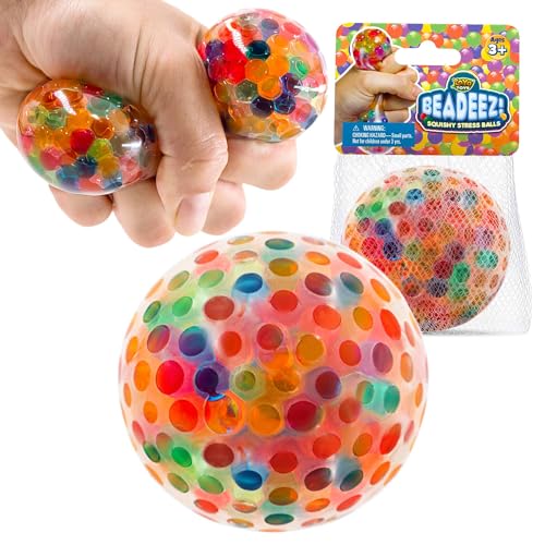 Rainbow DNA Fidget Squishy Ball, Super Soft Fun Squishy Ball, Excellent Gift Idea for Any Occasions, Great Office and School Pastime, Suitable for Everyone - Ball