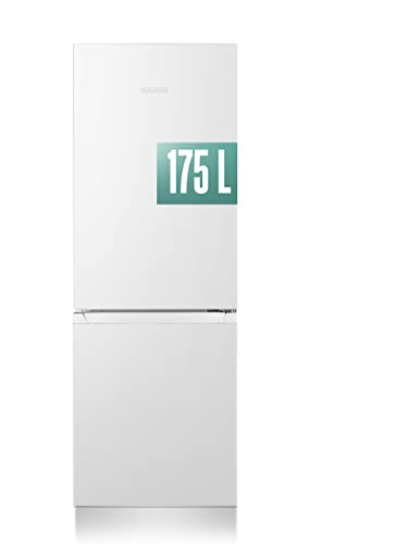 HEINRICHS fridge and freezer combo 175 litres, freezing volume 53L, colour white