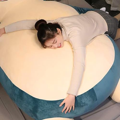 TiNGiLL Animal Giant Bean Bag Chair Cover Large Size 150/200CM Unstuffed Animal Plush Toy Cover Only for Kids Girlfriend Birthday Gifts (Smile, 200cm/78inch) - 200cm - Smile