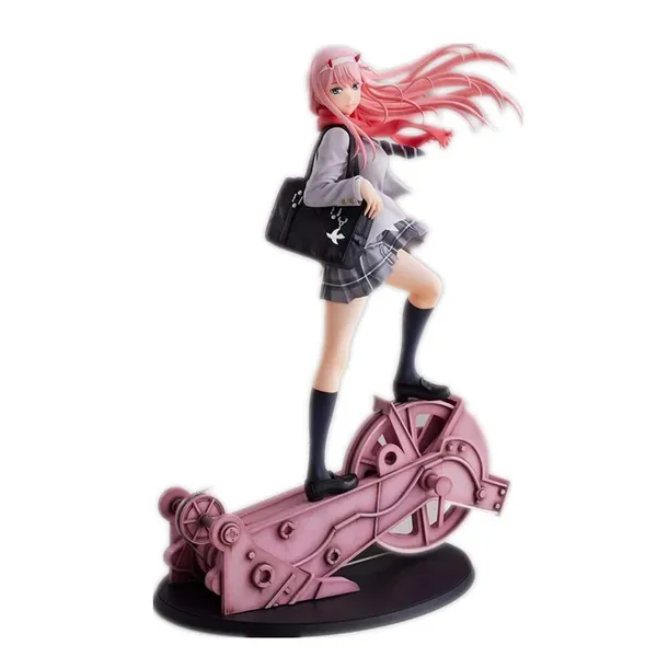 WFLNA Darling in The FranXX Figure Zero Two Uniform Figure Anime Girl Figure Action Figure - 