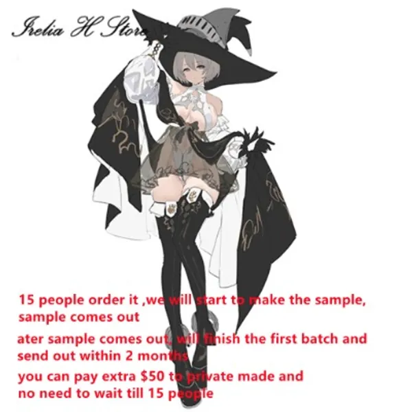 180.5US $ 5% OFF|Irelia H Store $1 Deposit =$5 Coupon NieR:Automata 2B fan art Cosplay Costume Sexy lingeries Dress female Halloween Witch Costum| |   - AliExpress