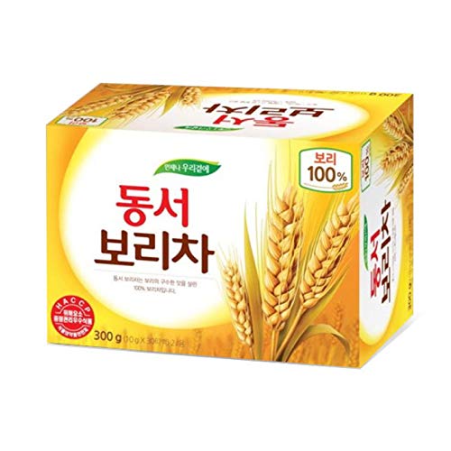 Dongsuh Roasted Barley Tea, 10g x 30 bags - 30 Count (Pack of 1)