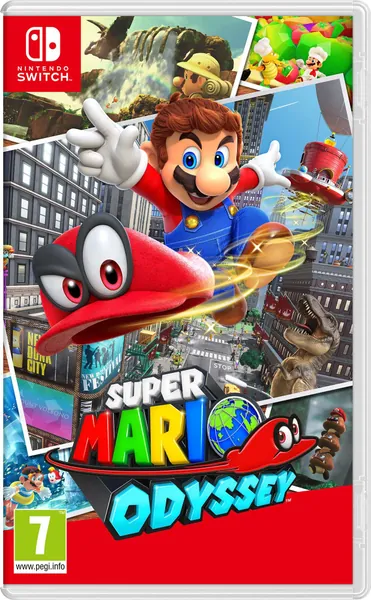 Nintendo Switch Super Mario Odyssey (English/Nordic)