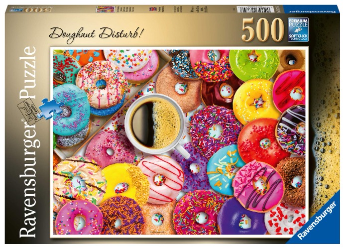 Ravensburger Doughnut Disturb 500 bitar pussel för vuxna och barn i åldern 10 år och uppåt