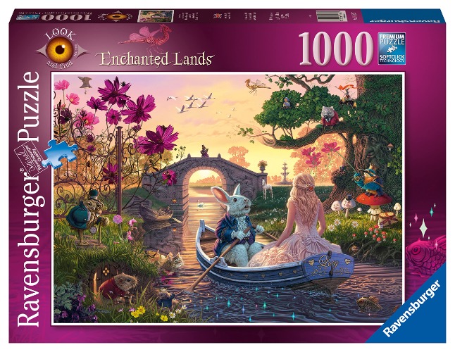 Ravensburger 16962 Pussel - Enchanted Lands Look & Find 1 1000p