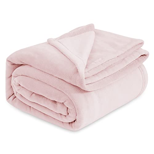 Throne Clar Bedsure Fleece Blanket Queen Blanket Pink Bed Blanket