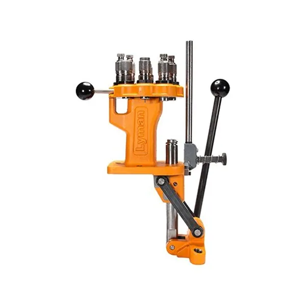 Lyman All American 8 Turret Press for Reloading orange, silver, One Size - 