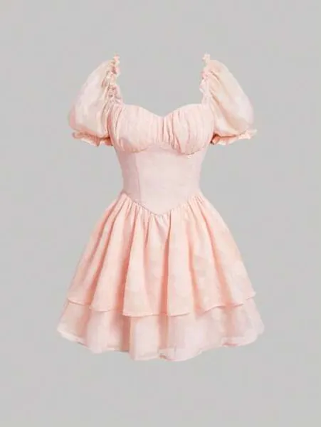 Pink dressssss :3
