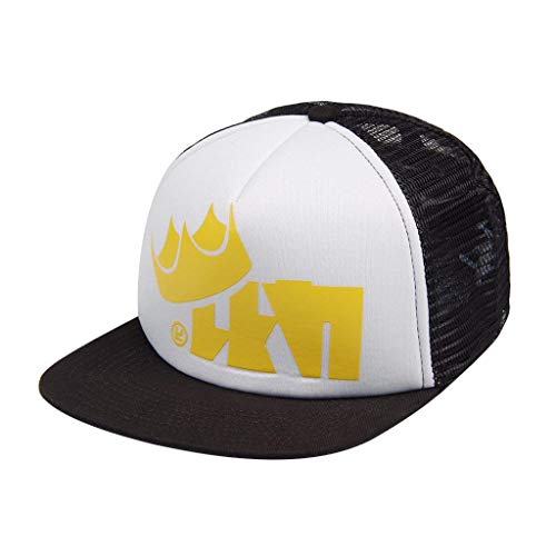Cap King Flip Mesh Flip Cap Trucker Cap - Yellow