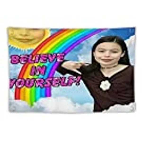Fun Flag Banner Funny Tapestry for bedroom teen girl Wall hanging College Dorm Decor 3x5 Feet Indoor Outdoor Poster