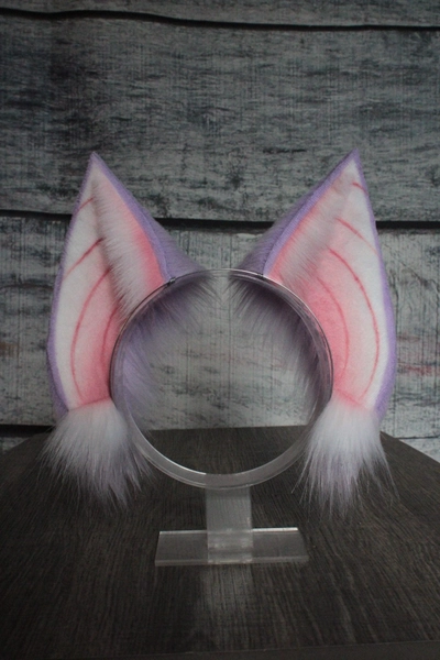 Bat Ears - Purple & Pink