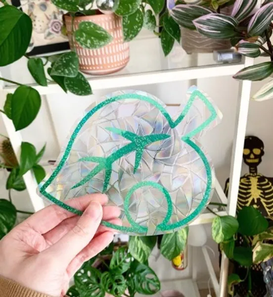 Animal Crossing Suncatcher