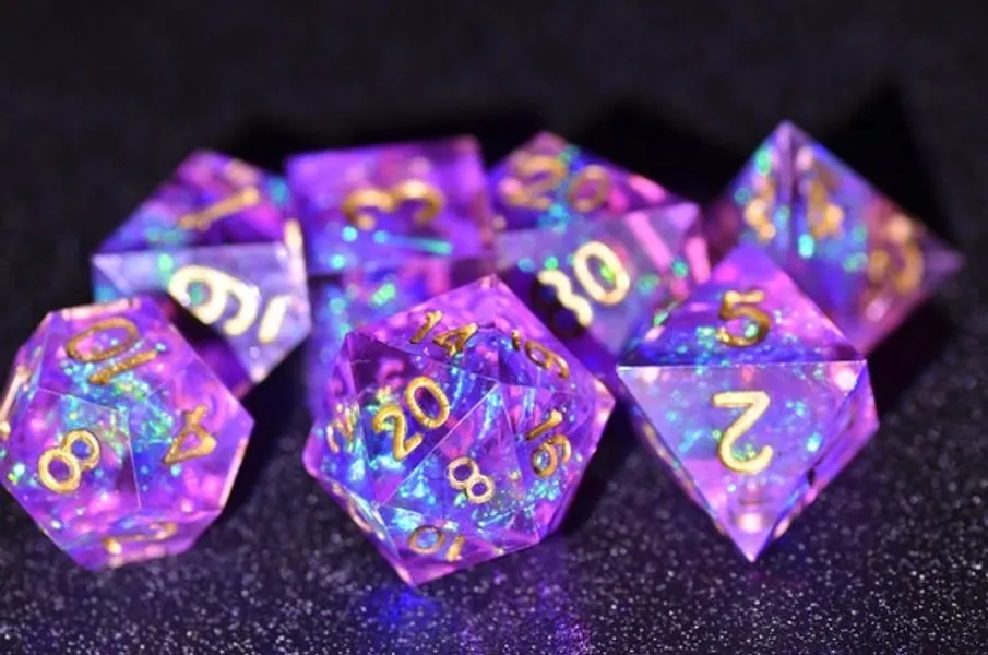 Purple Arcane Dice