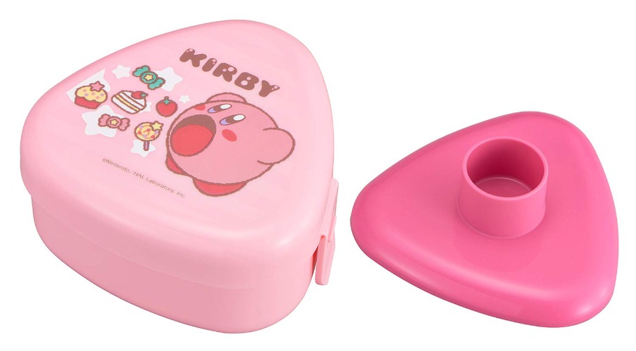 Kirby's Dream Land Portable Onigiri Triangle Sushi Rice Ball Mold Press Maker Bento Case Box LS-20 Japan Import Made in Japan - Kirby