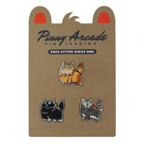 Enfu Kitties Series 1 Pin Set | Enfu Kitties Series 1 Pin Set