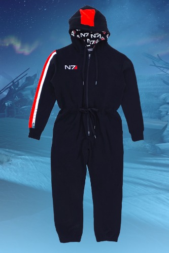 Mass Effect N7 Adult Onesie Reimagined