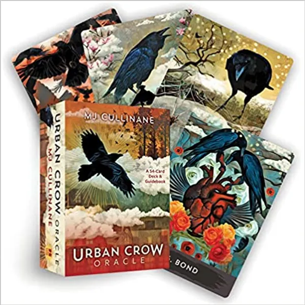 Urban Crow Oracle: A 54-Card Deck and Guidebook - 