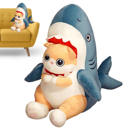 Shark Cat Plushie